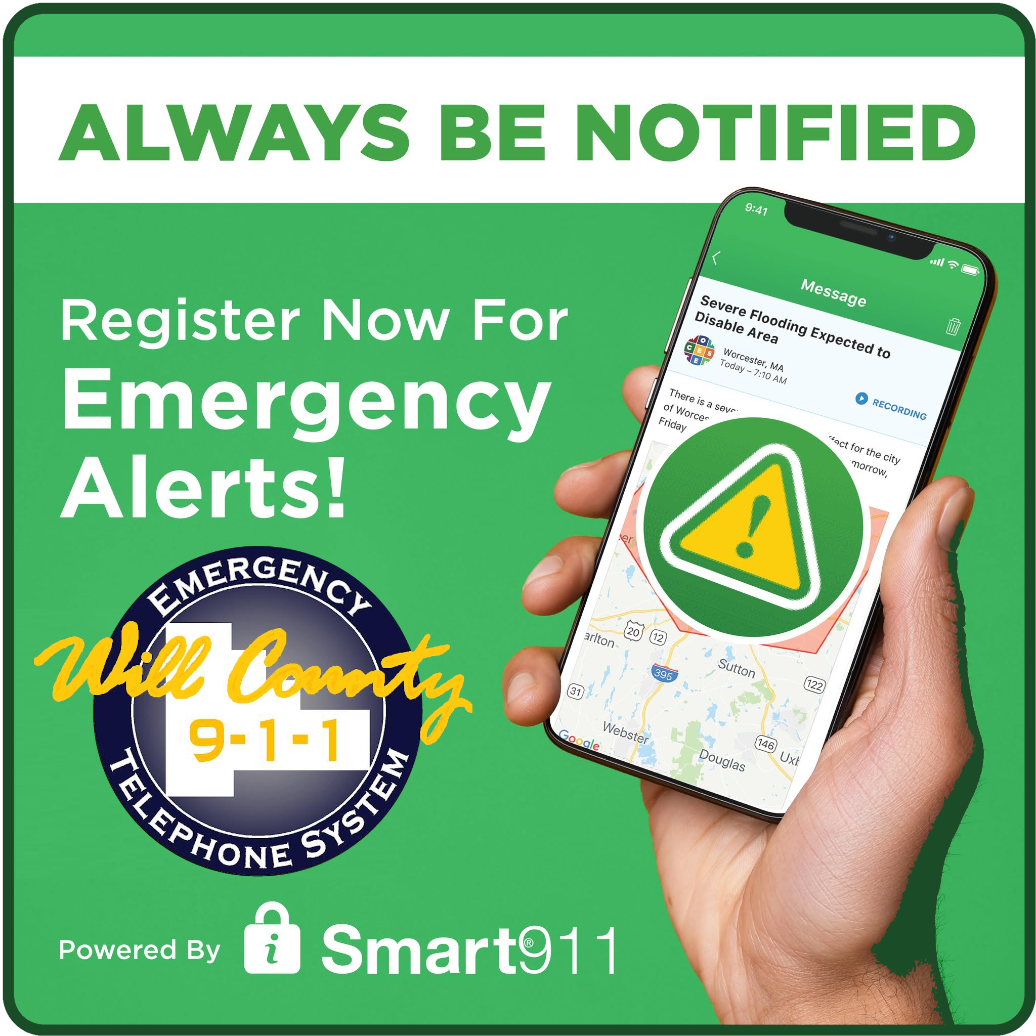 smart911_notifysq Always be notified by signing up for Smart911